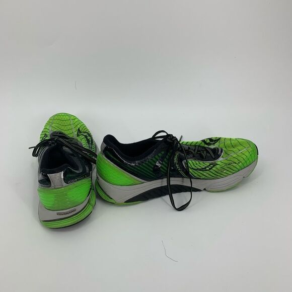 SAUCONY Cortana 3 black/green power grid sneakers - Picture 4 of 8